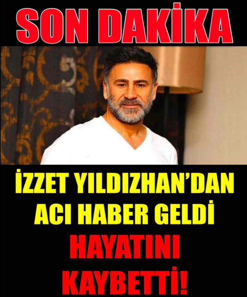 İzzet Yıldızhandan Kötü Haber