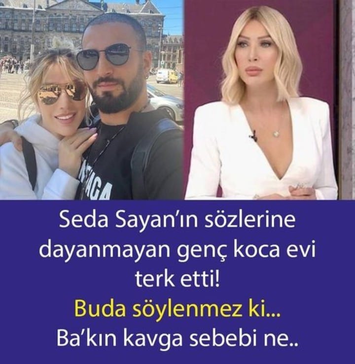 Seda Sayan ve Çağlar Ökten Çifti Sözlerine Dayanamadı Terk Etti