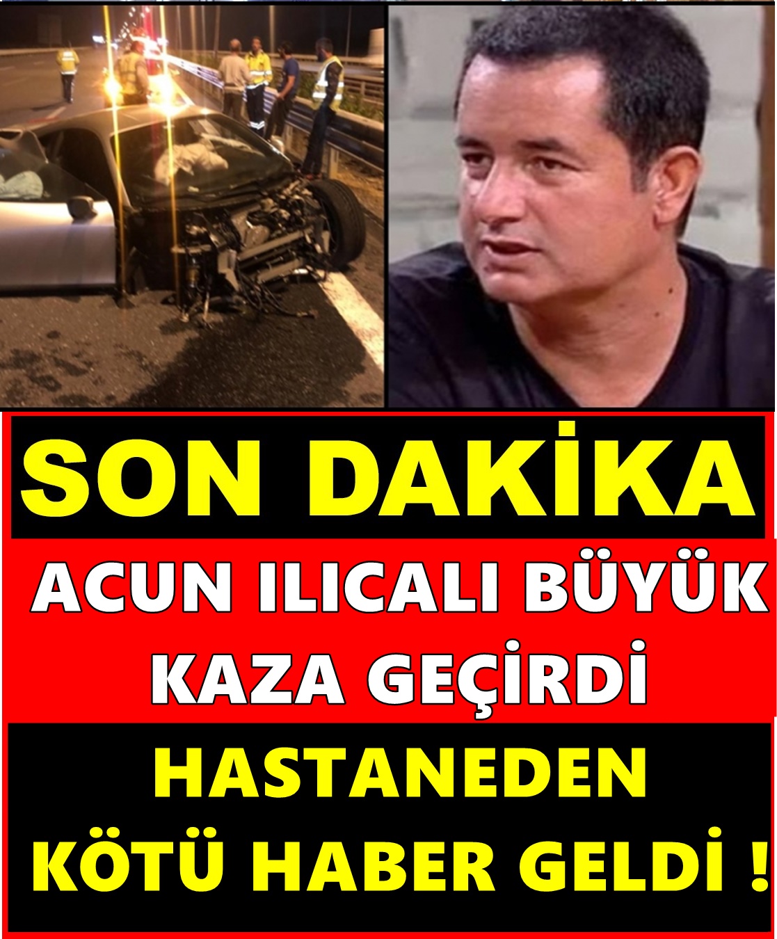 Acun Ilıcalıdan Kötü Haber Geldi