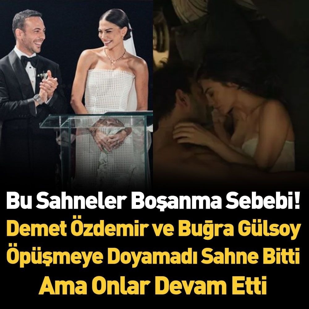 Bu görüntüler boşanma sebebi! Sahnenin ateşinden çıkamayan Demet Özdemir ve Buğra Gülsoy kameraları fark etmedi